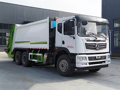 国六东风华神T5后双桥18-20方压缩垃圾车