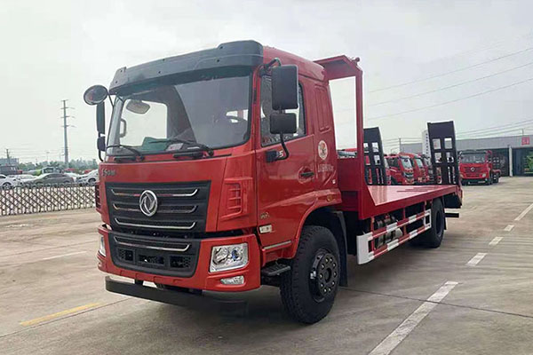 东风D17-Z小三轴平板运输车