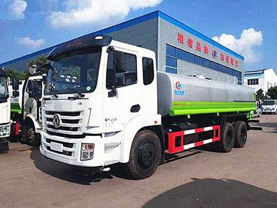 国六东风锦程V6后双桥洒水车