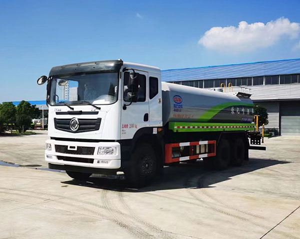 国六东风华神后双桥洒水车