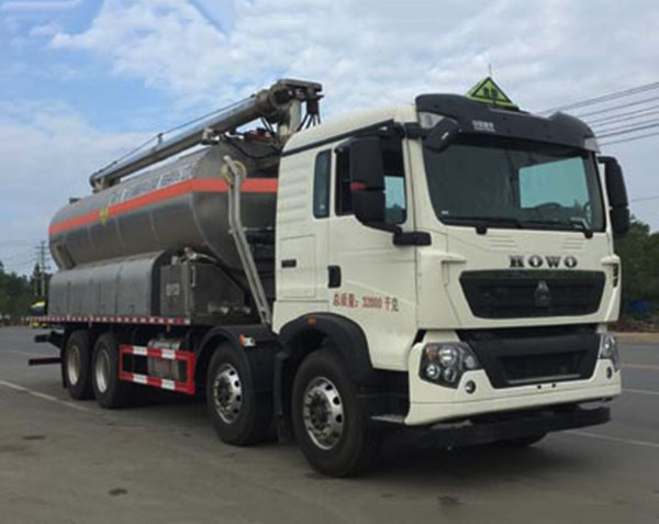 重汽现场混装重铵油炸药车