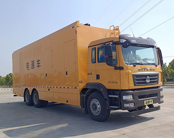 重汽豪沃电源车