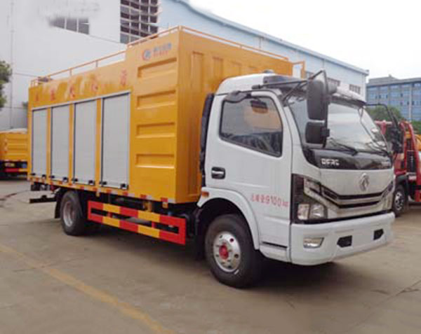 东风多利卡国六黄牌污水处理车