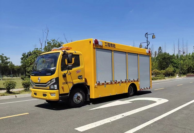 程力专汽东风多利卡2000立方大流量排水救险车