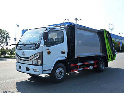 国六东风多利卡5方压缩垃圾车